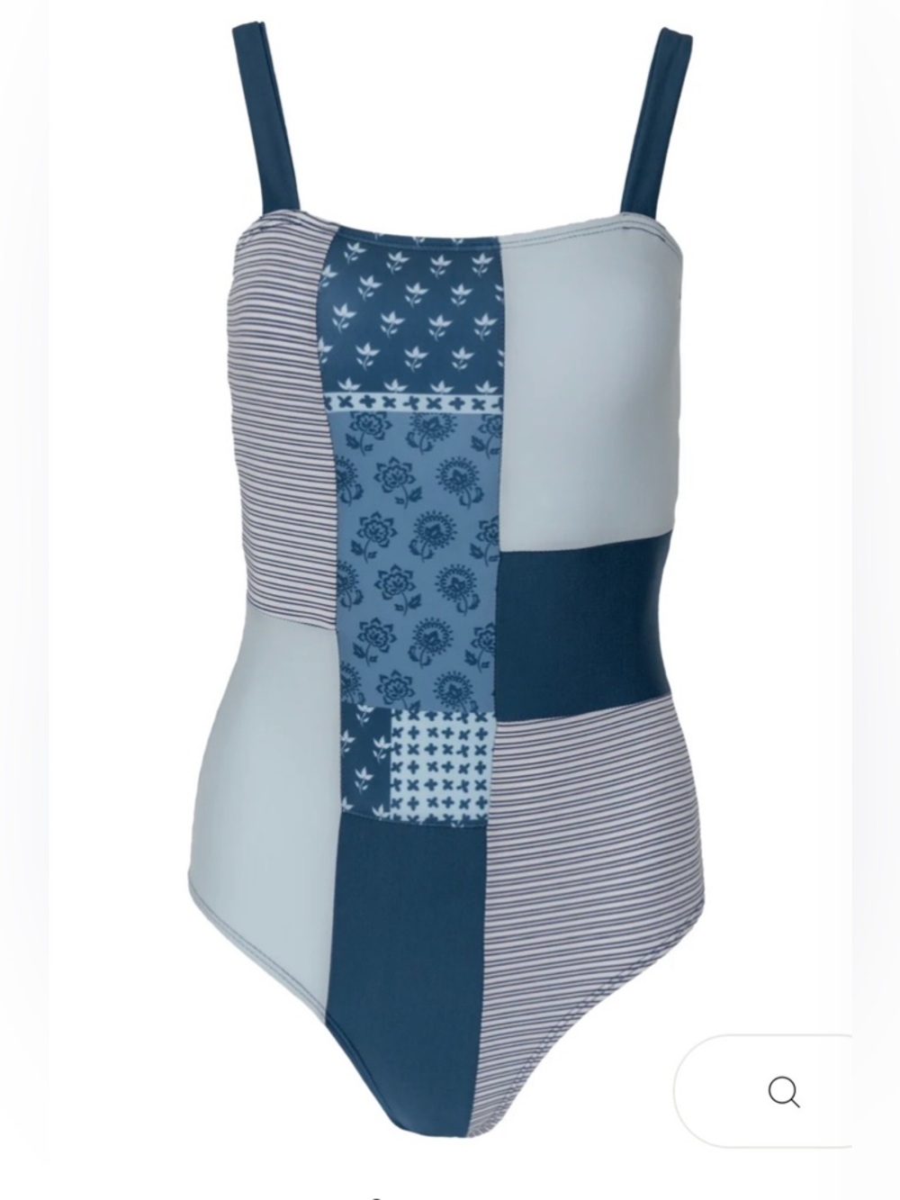 Nani Woman’s One piece Denim patchwork one Swimwear